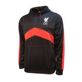 Liverpool FC Pullover Hoodie - Black & Red by Icon Sports