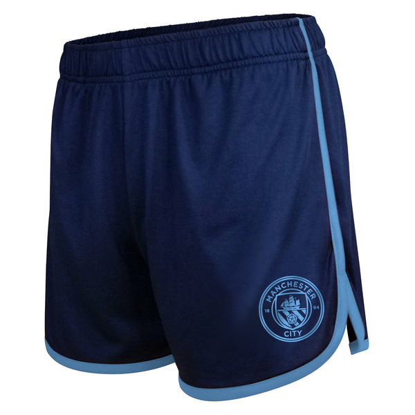 Manchester City Women's Track Shorts by Icon Sports