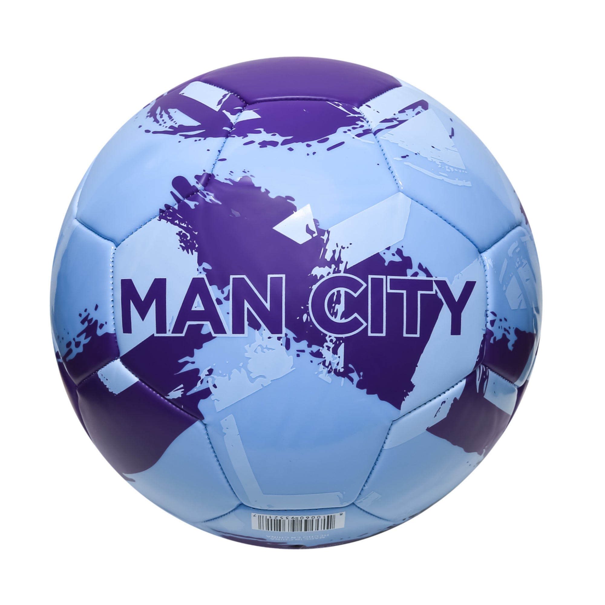 Manchester City Brush Regulation Size 5 Soccer Ball by Icon Sports