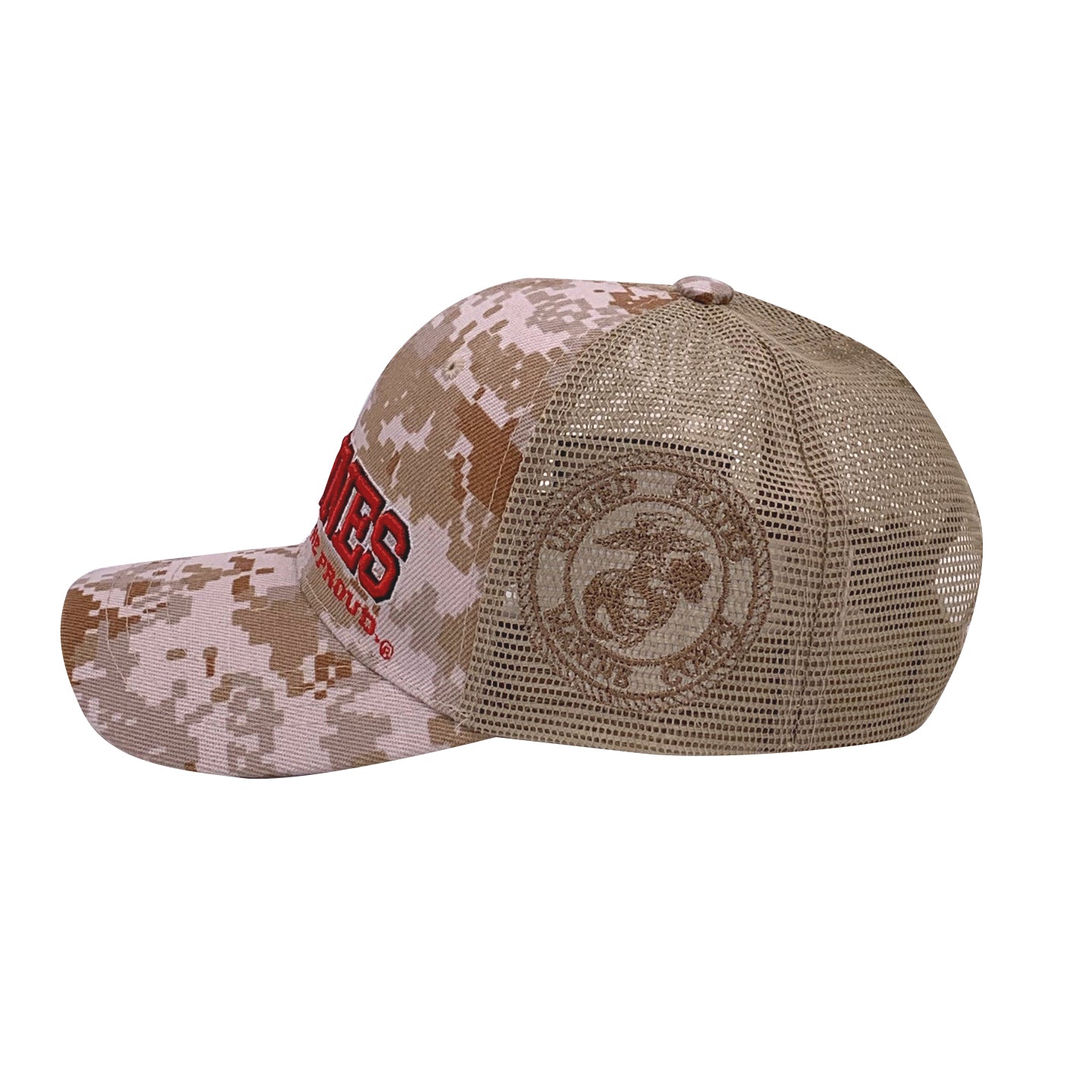 United States Marine Corps Battle Flag Trucker Cap by Icon Sports