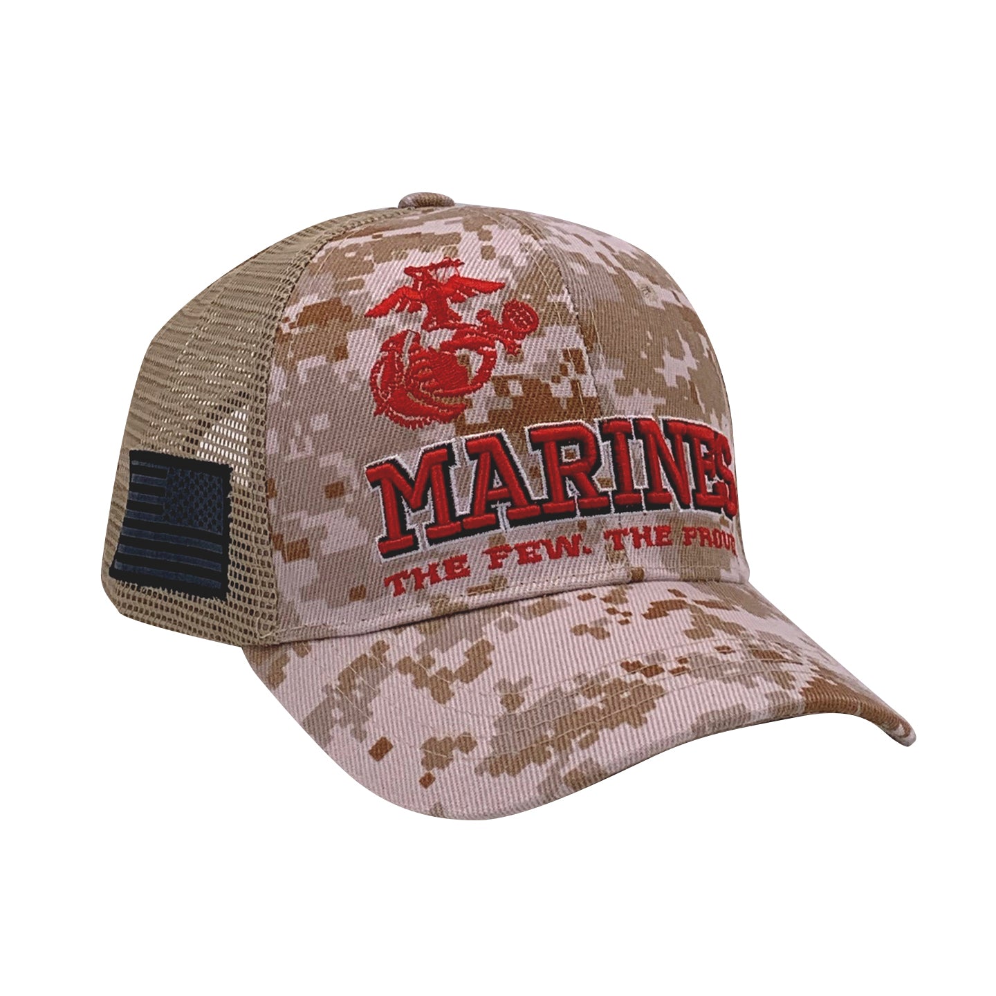 United States Marine Corps Battle Flag Trucker Cap by Icon Sports