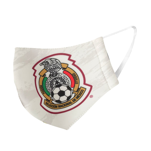 Mexico National Soccer Team White Face Covering by Icon Sports