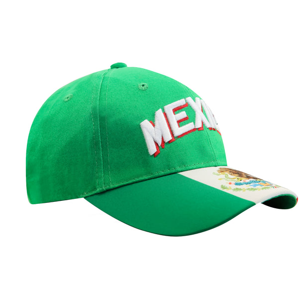 Mexico Country Flag Cotton Twill Hat by Icon Sports