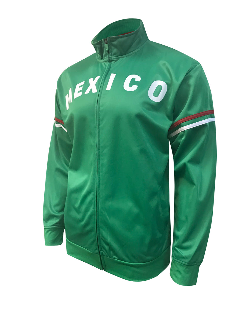 Mexico Adult Full-Zip Track Jacket by Icon Sports