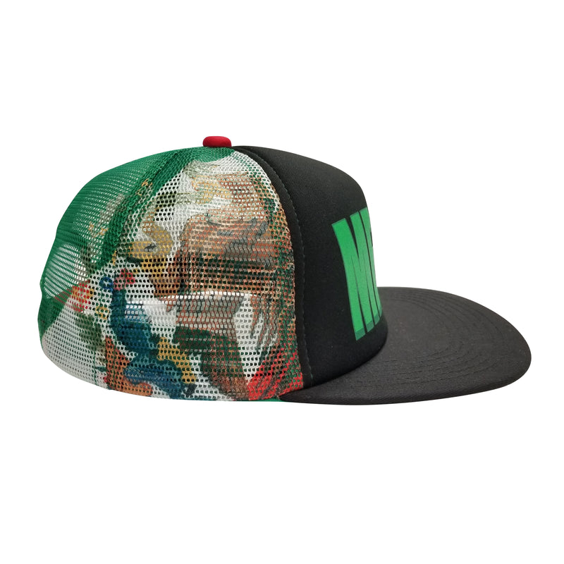 MEXICO 5-Panel Foam Front Trucker Cap by Icon Sports