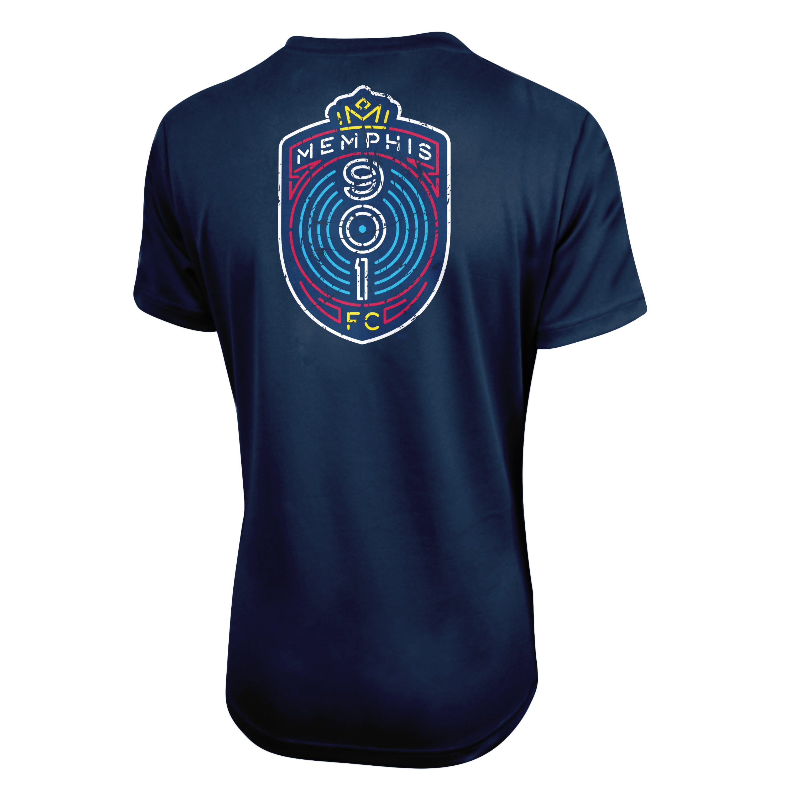 ladies memphis 901 t shirt in navy