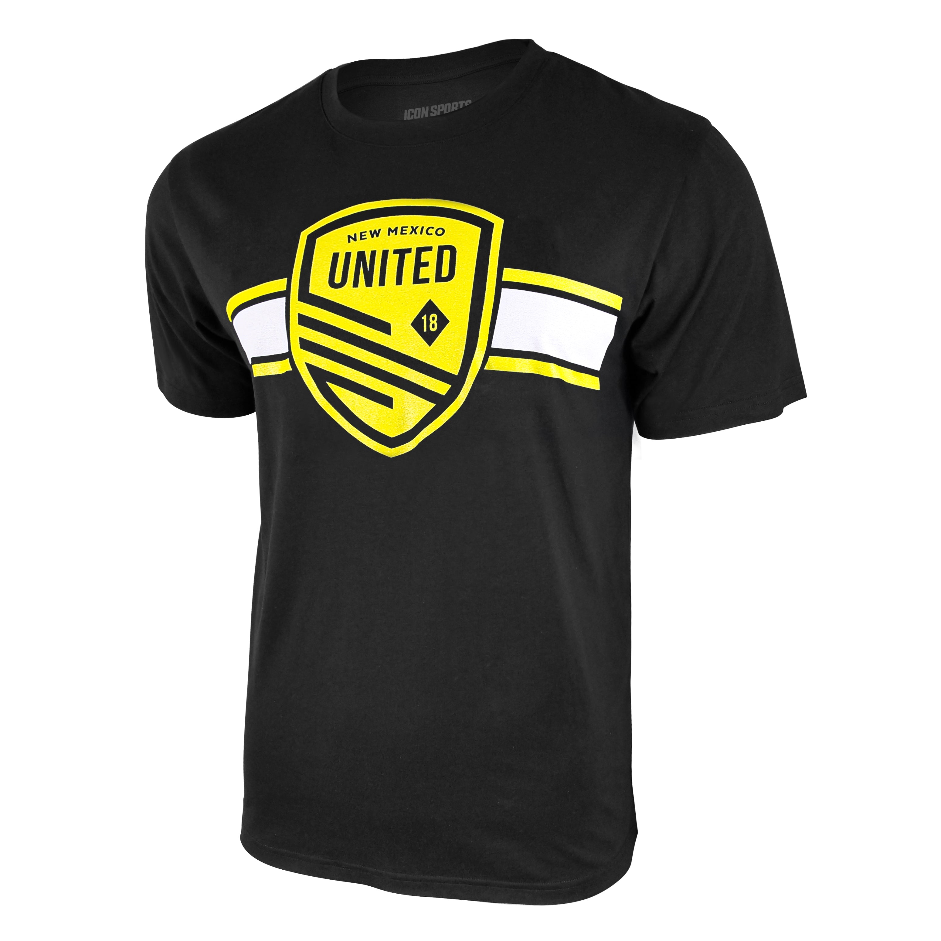 USL New Mexico United Logo Tee - Black by Icon Sports