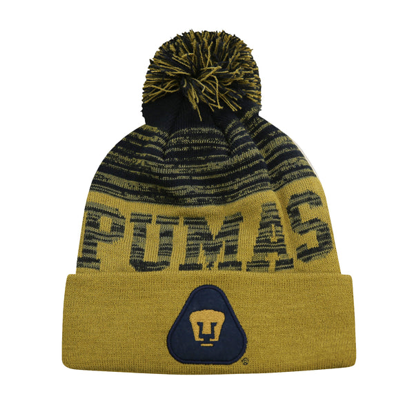 Pumas UNAM Pom Pom Beanie by Icon Sports