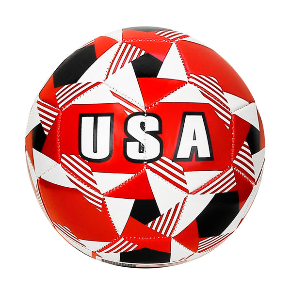 United States Country Prism Flag Size 5 Regulation Soccer Ball by Icon Sports