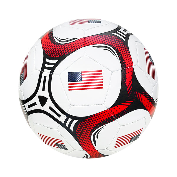 United States Country Flag Size 5 Regulation Soccer Ball by Icon Sports
