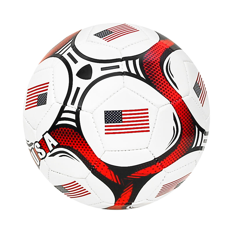 United States Country Flag Size 5 Regulation Soccer Ball by Icon Sports