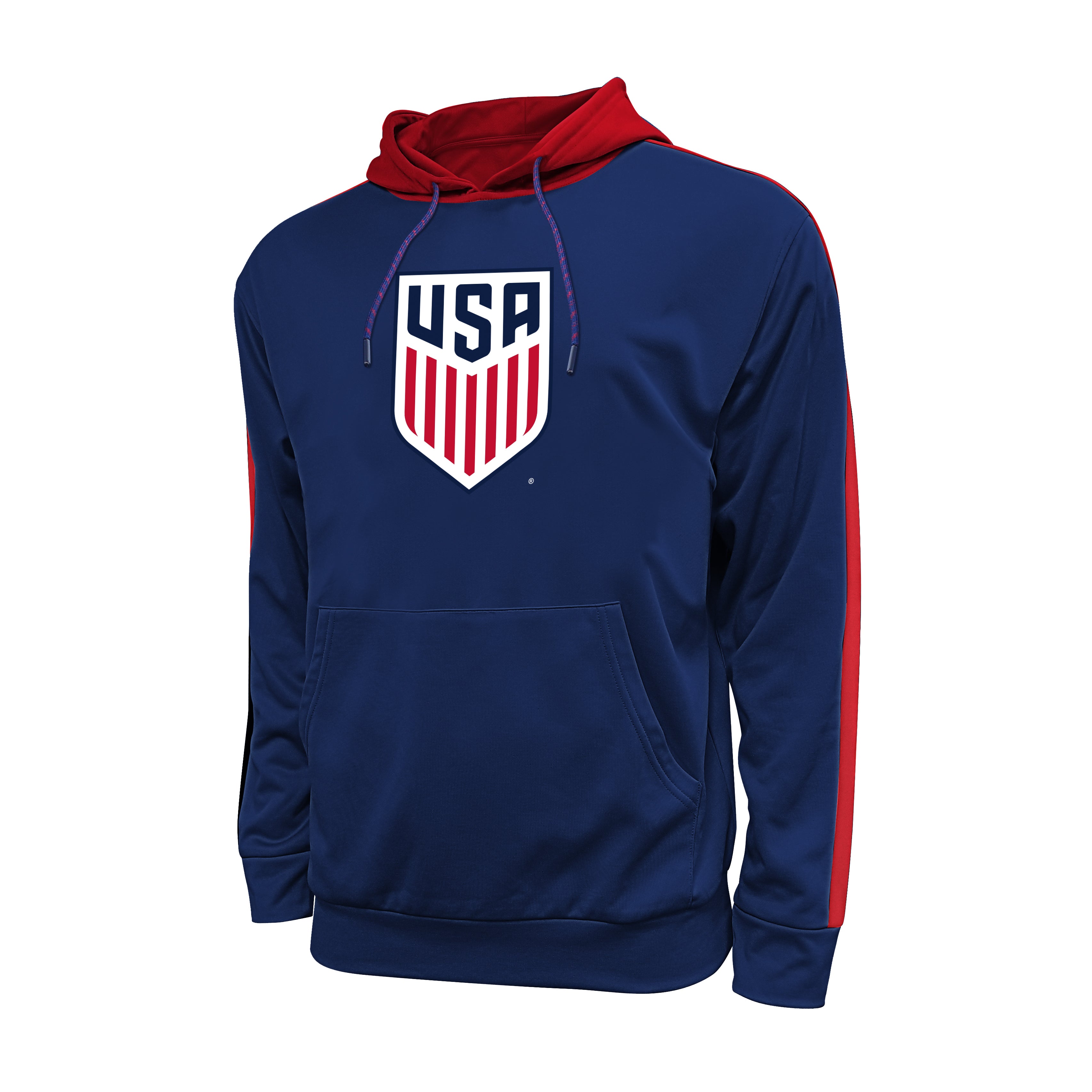 U.S. Soccer Side Step Pullover Hoodie - Navy by Icon Sports