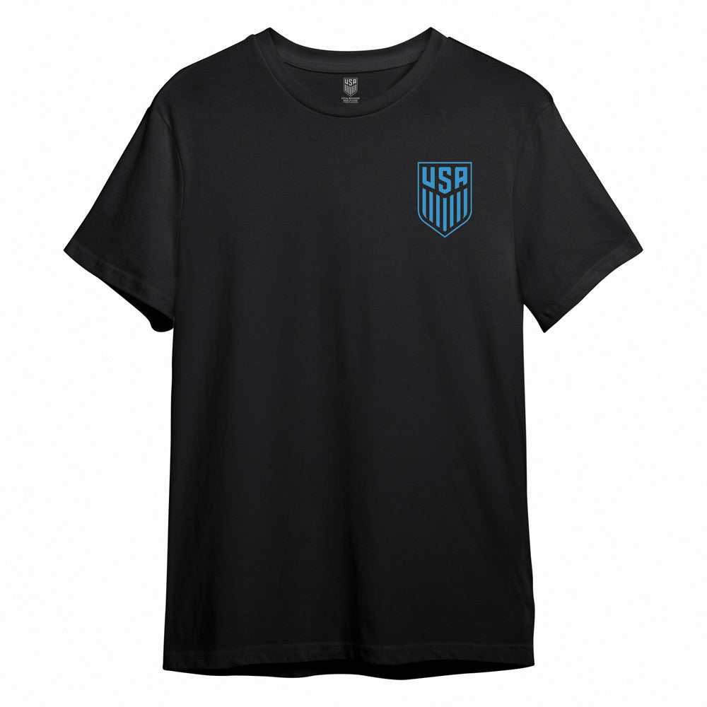 U.S. Soccer CITY LIGHTS Black T-Shirt