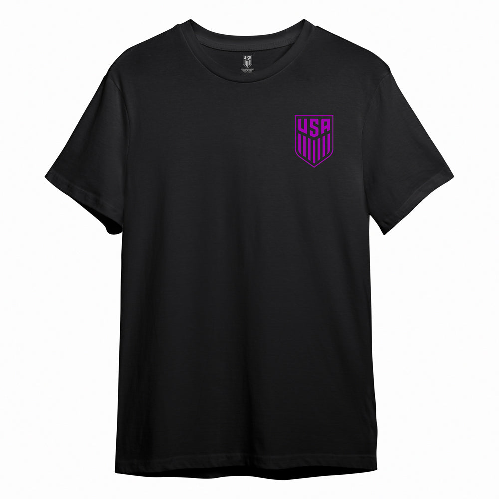 U.S. Soccer CITY LIGHTS Black T-Shirt