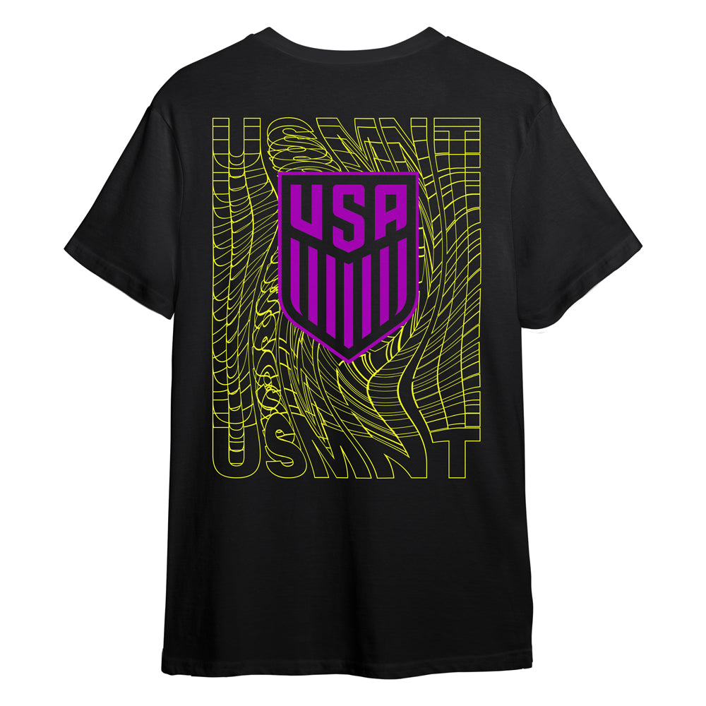 U.S. Soccer CITY LIGHTS Black T-Shirt