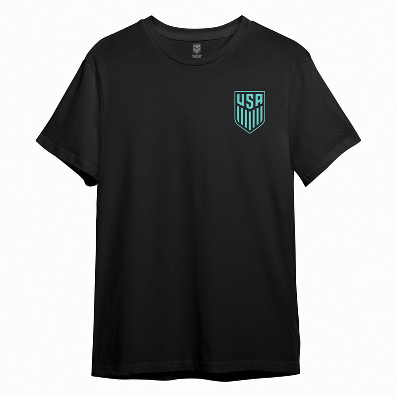 U.S. Soccer CITY LIGHTS Black T-Shirt