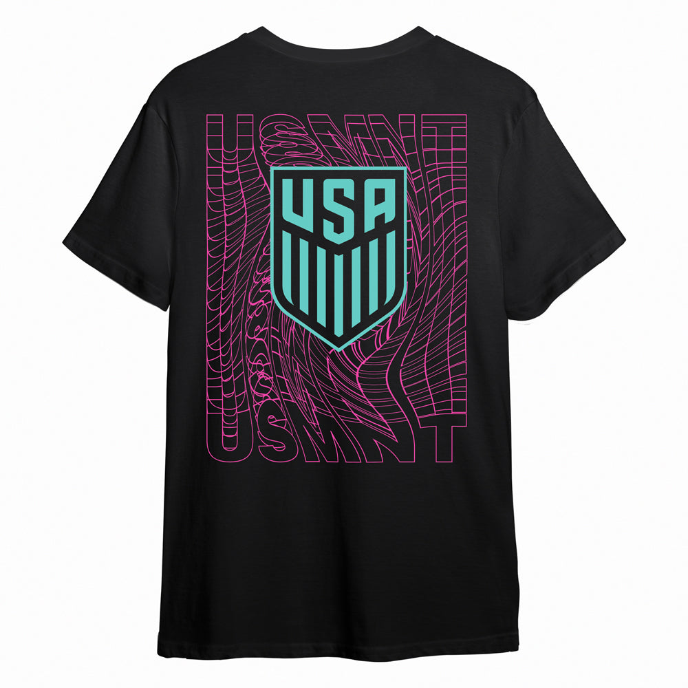 U.S. Soccer CITY LIGHTS Black T-Shirt