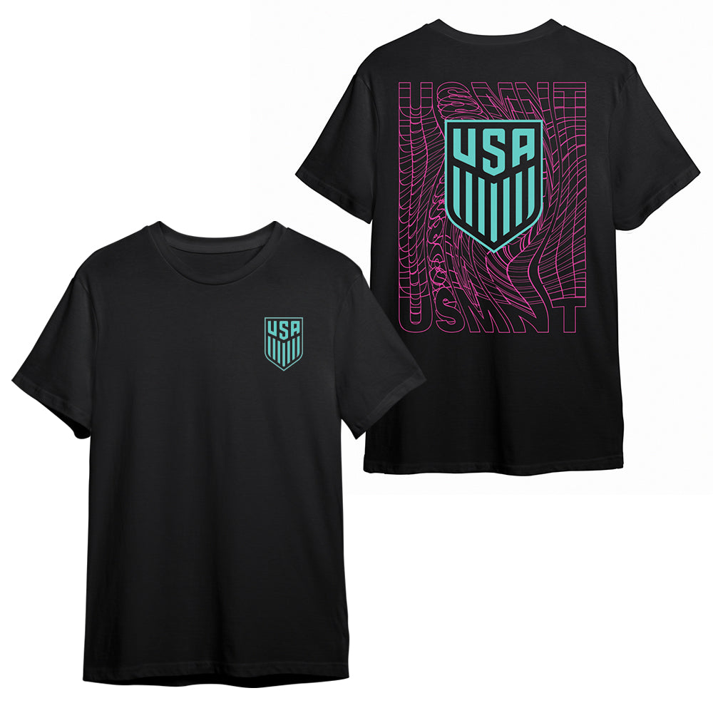 U.S. Soccer CITY LIGHTS Black T-Shirt