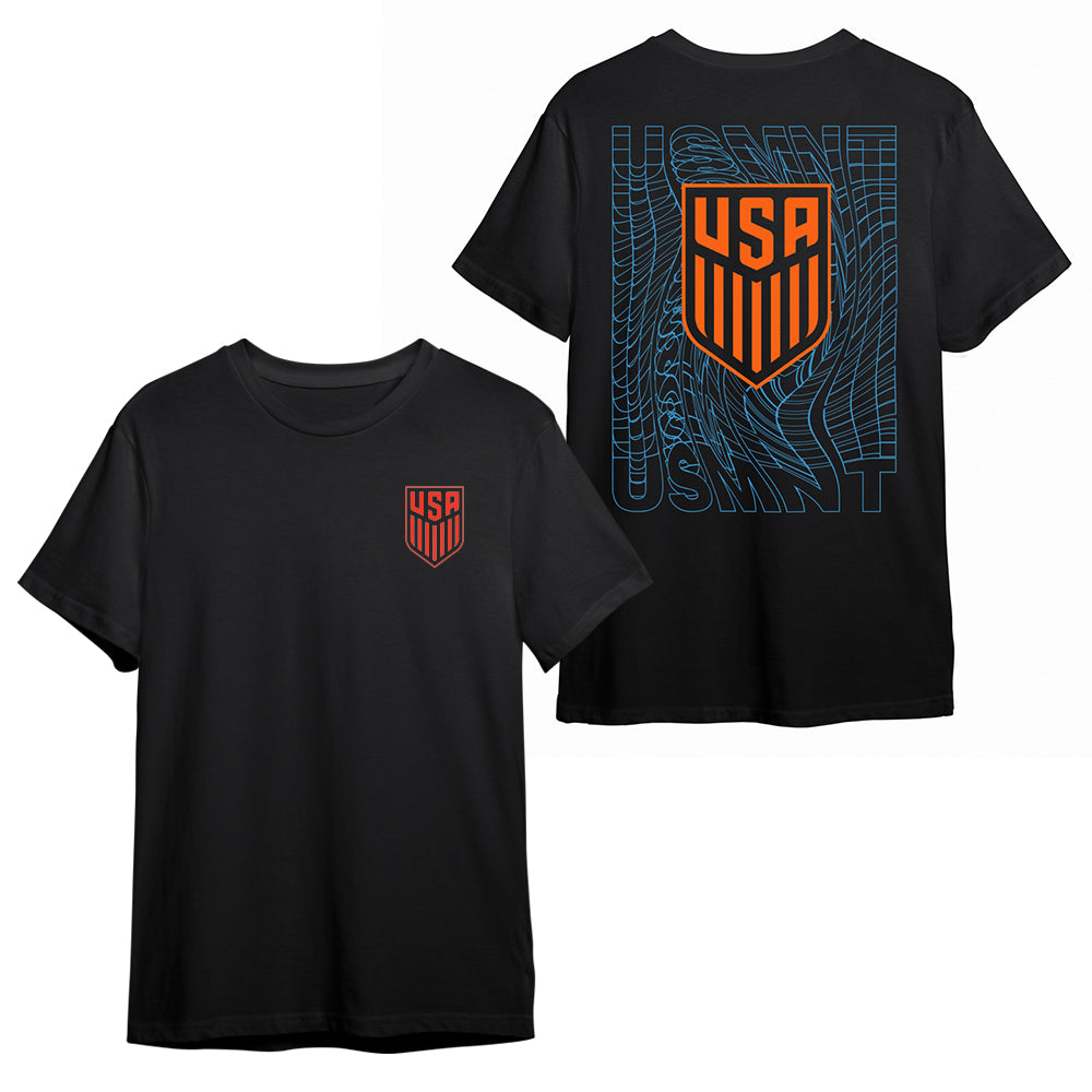 U.S. Soccer CITY LIGHTS Black T-Shirt