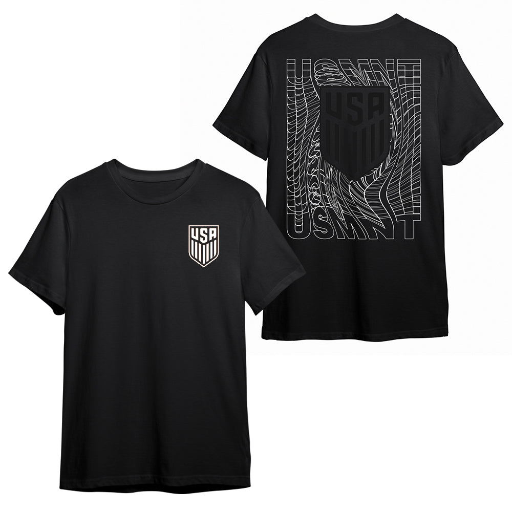 U.S. Soccer CITY LIGHTS Black T-Shirt