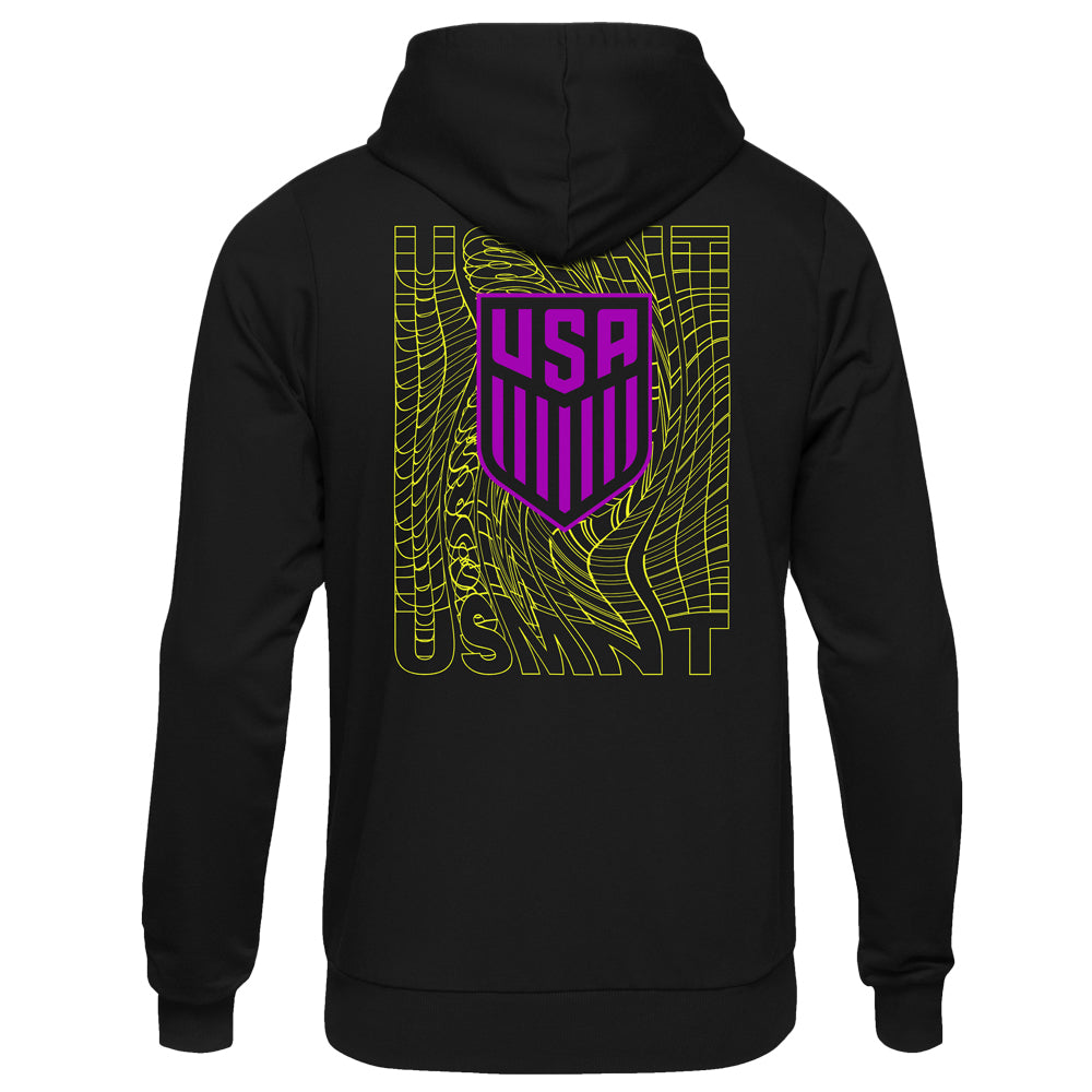 U.S. Soccer CITY LIGHTS Black Hoodie