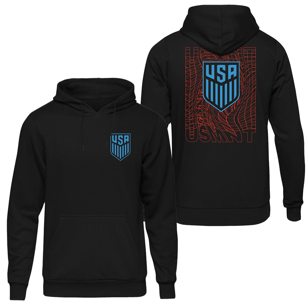 U.S. Soccer CITY LIGHTS Black Hoodie