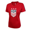 U.S. Soccer USWNT Ladies Polymesh Game Day Shirt by Icon Sports