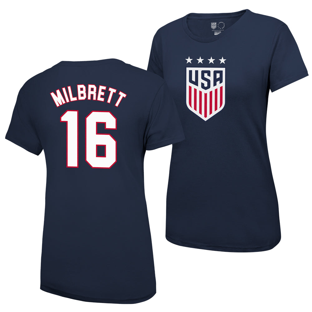 Tiffeny Milbrett 1999 USWNT 4 Star Women's T-Shirt