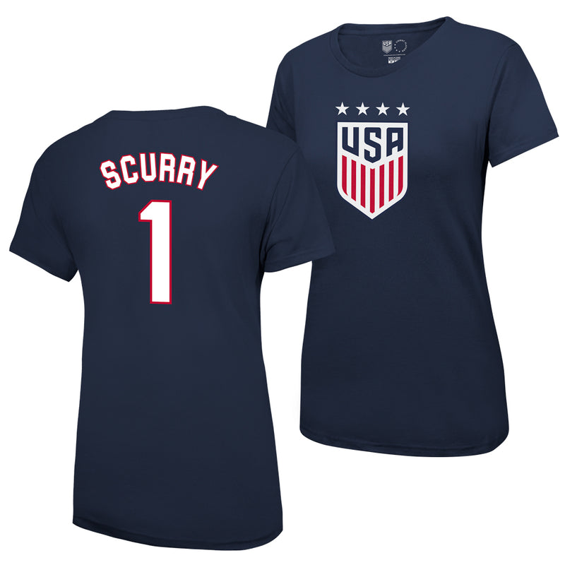 Briana Scurry 1999 USWNT Women's 4 Star T-Shirt