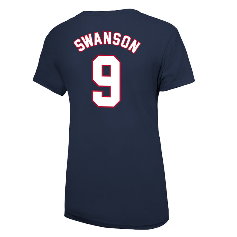 Icon Sports Mallory Swanson USWNT Women's 4 Star T-Shirt XL / Navy