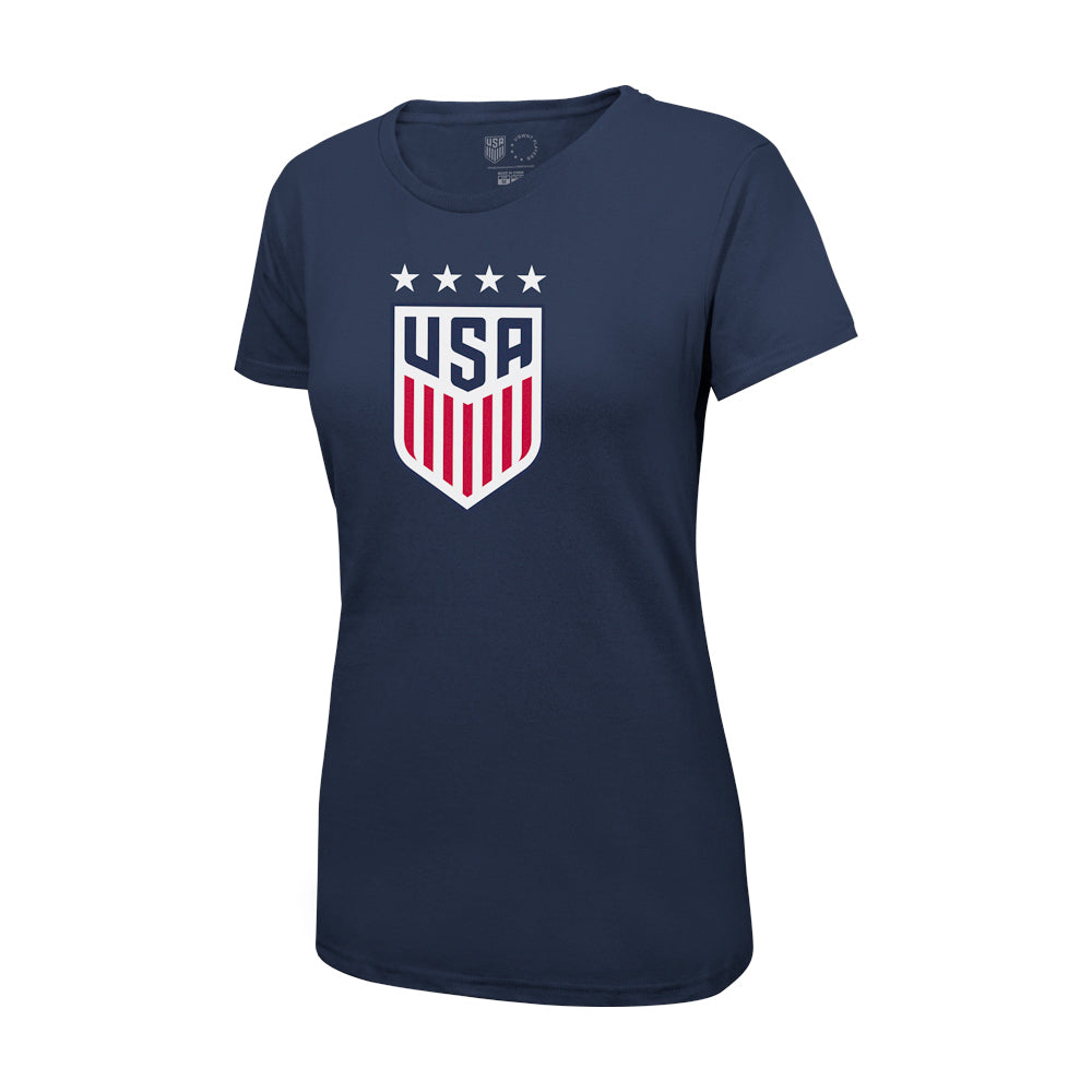 Alyssa Naeher USWNT Women's 4 Star T-Shirt