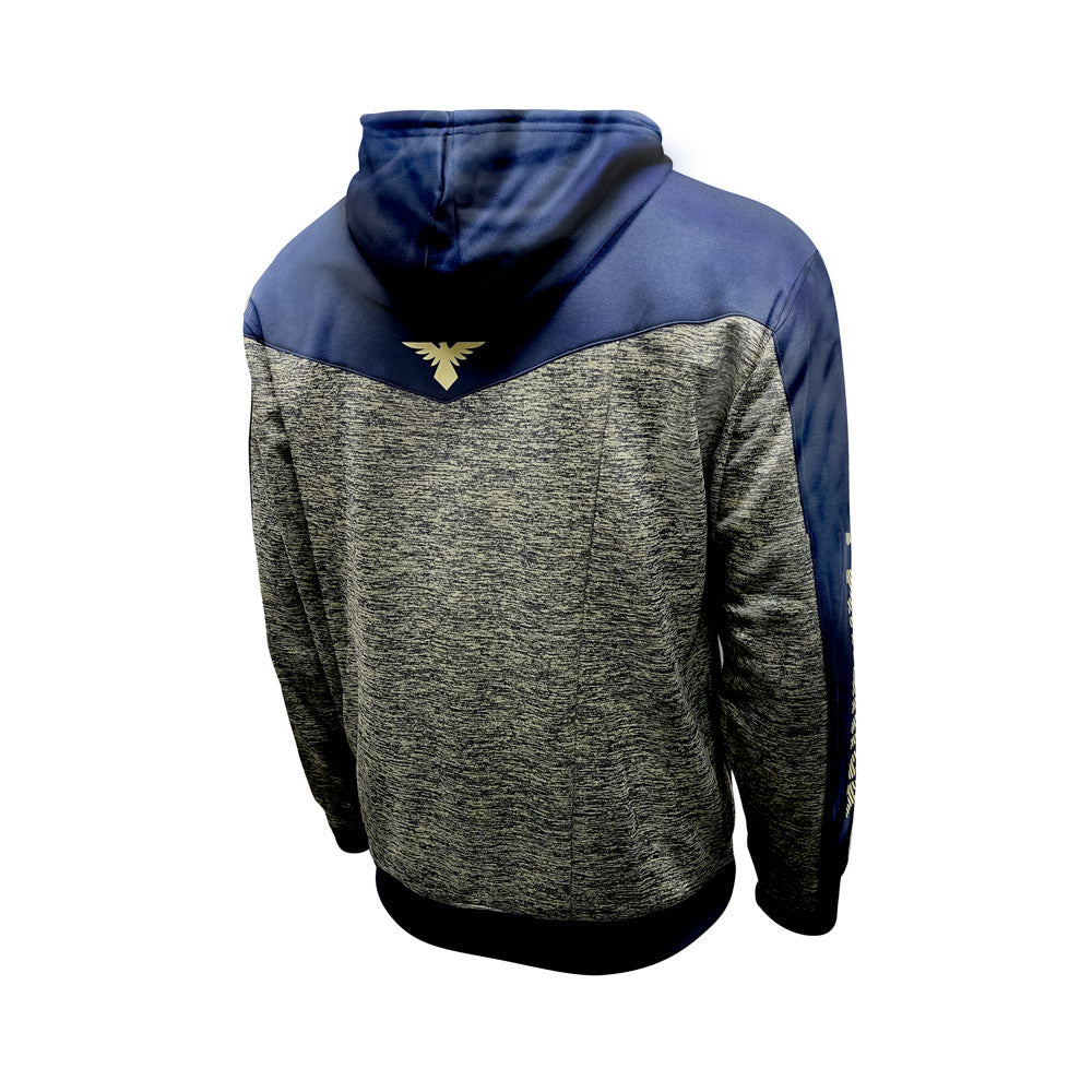 club america man hoodie in navy blue