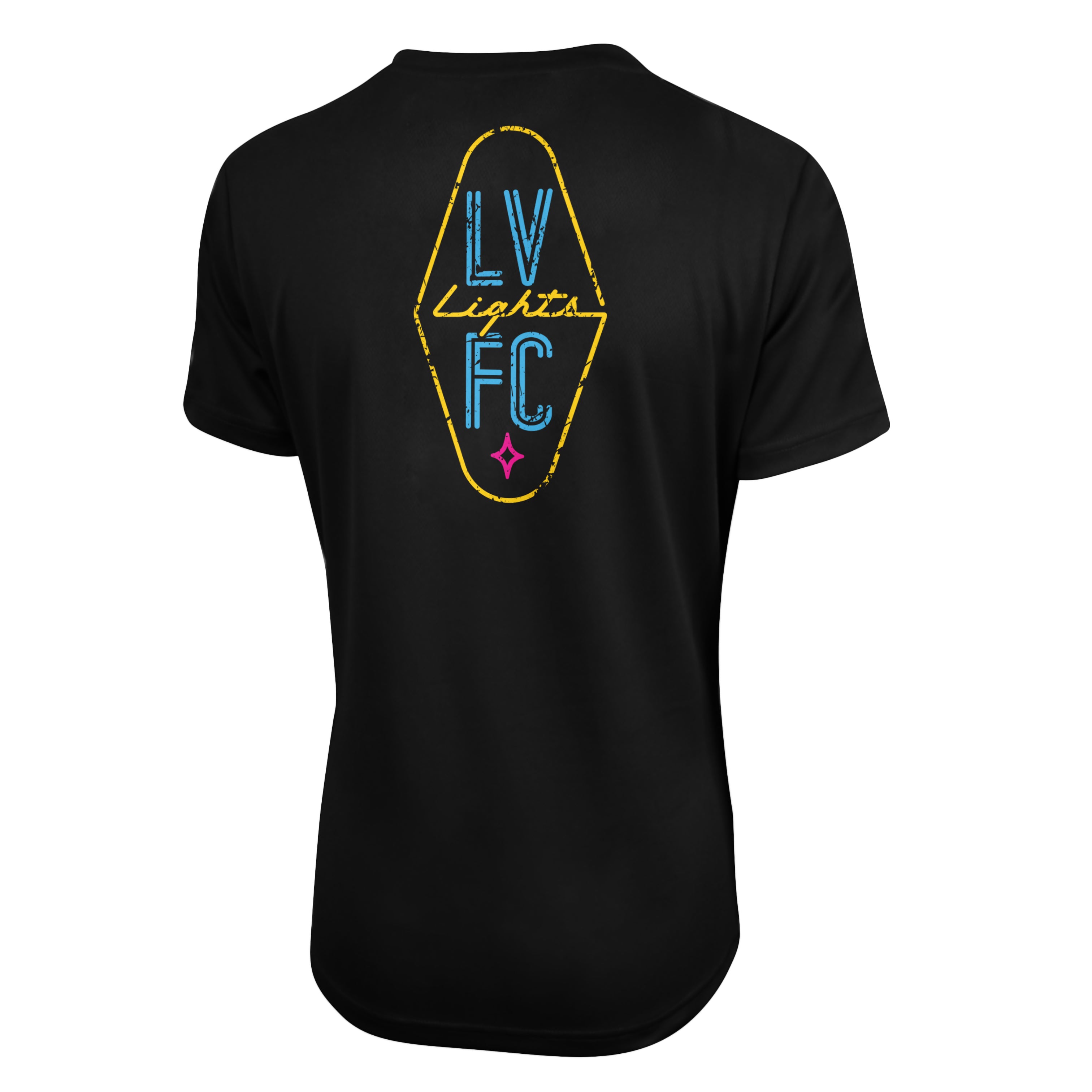 las vegas lights usl tshirt for adult women in black