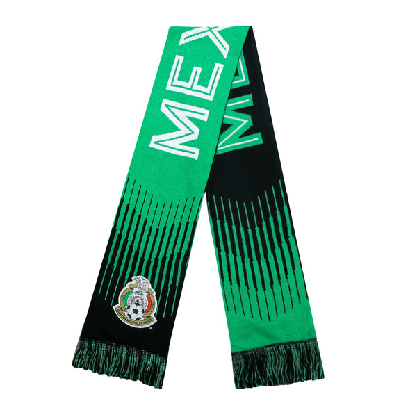 mexico national soccer team acrylic scarf in green